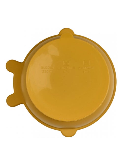Conjunto de comida en silicona Thermobaby con plato con ventosa + babero - Kiabi