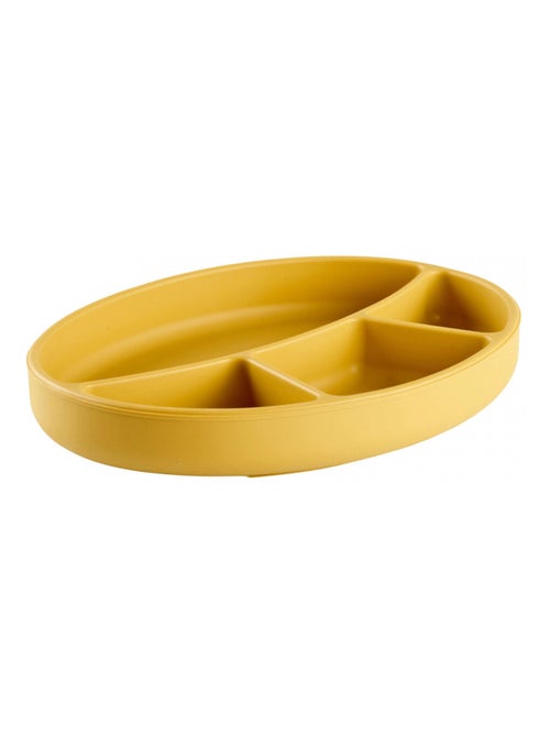 Conjunto de comida en silicona Thermobaby con plato con ventosa + babero - Kiabi