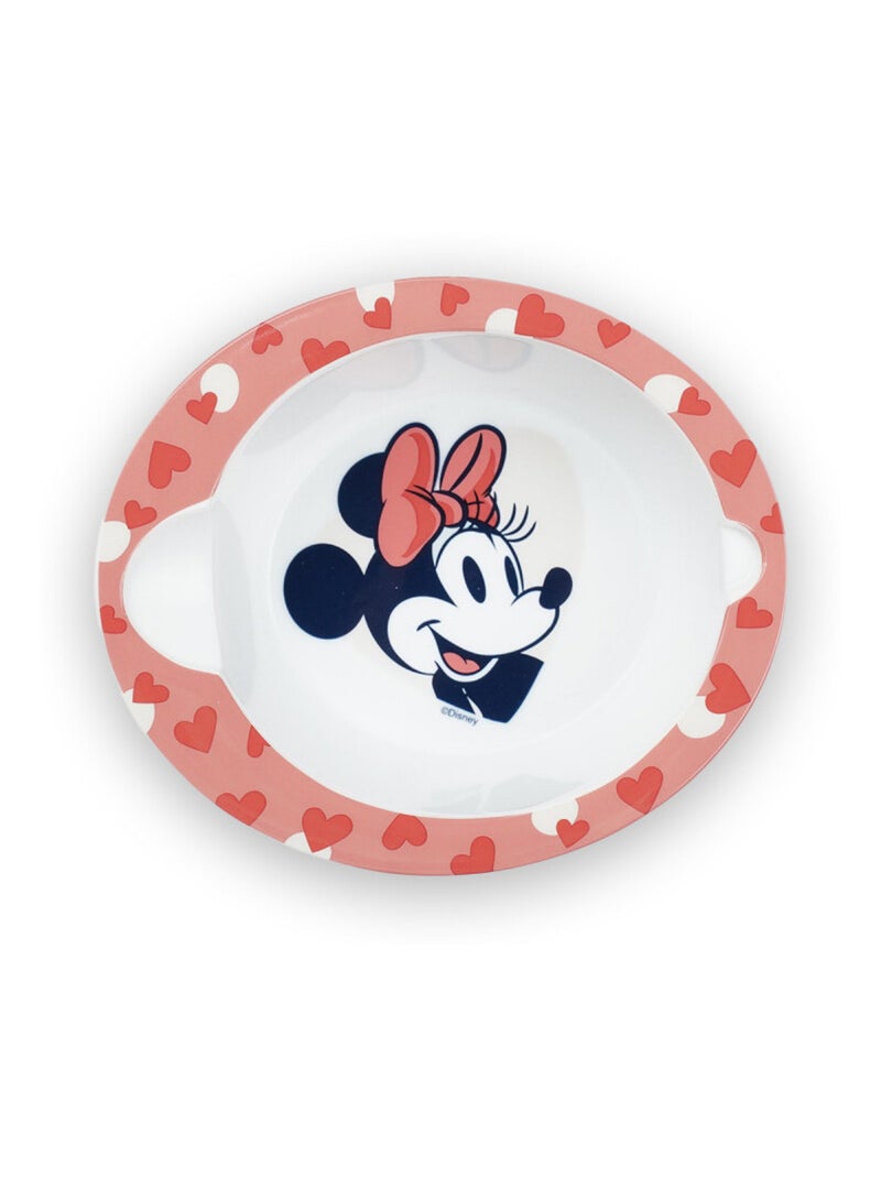 Conjunto de comida microondas Minnie Thermobaby con bol y cuchara Rosa - Kiabi