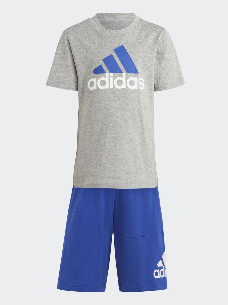 Conjunto de deporte 'Adidas' GRIS/AZUL - Kiabi