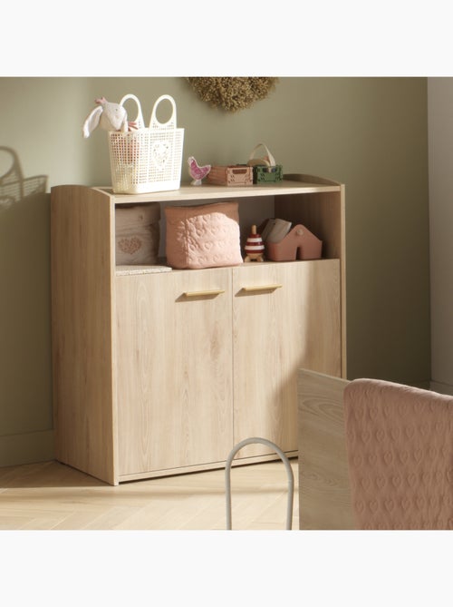 Conjunto de dormitorio para bebé >: cuna de 60 x 120 evolutiva, cambiador de dos - SAUTHON - Kiabi