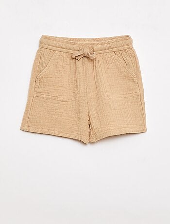 Conjunto de dos piezas camisa + pantalón corto