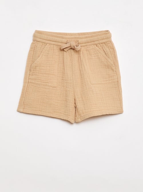 Conjunto de dos piezas camisa + pantalón corto - Kiabi