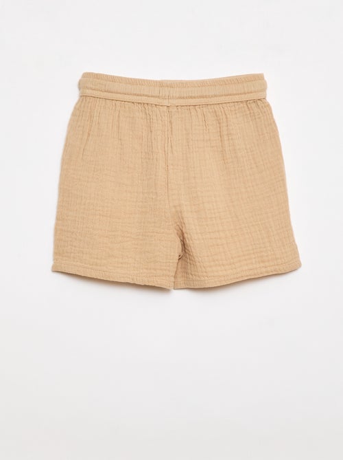 Conjunto de dos piezas camisa + pantalón corto - Kiabi