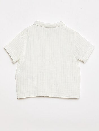 Conjunto de dos piezas camisa + pantalón corto