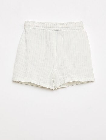 Conjunto de dos piezas camisa + pantalón corto