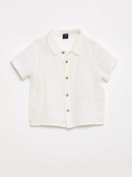 Conjunto de dos piezas camisa + pantalón corto - Kiabi