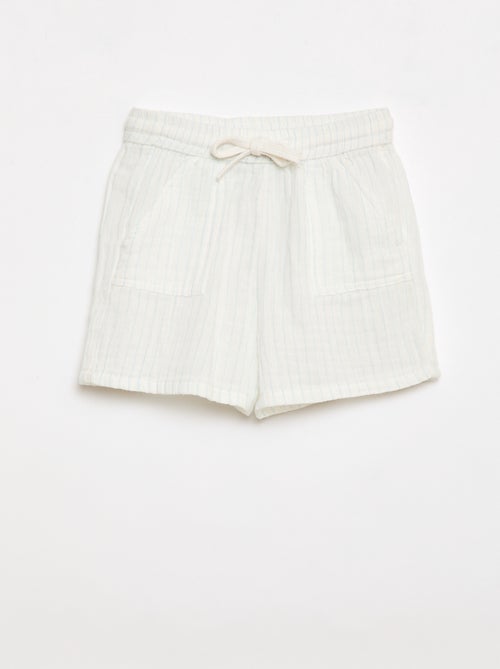 Conjunto de dos piezas camisa + pantalón corto - Kiabi