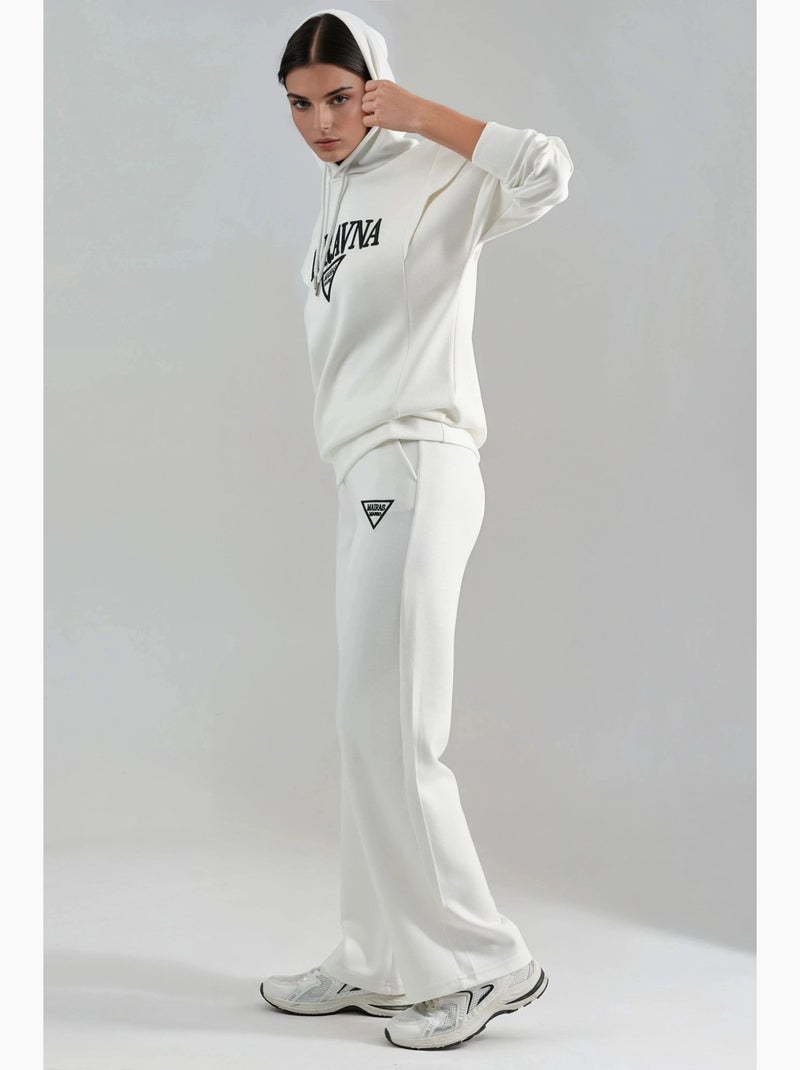Conjunto de dos piezas con capucha bordada hiccup Blanco - Kiabi