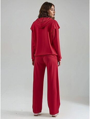 Conjunto de dos piezas con capucha bordada hiccup