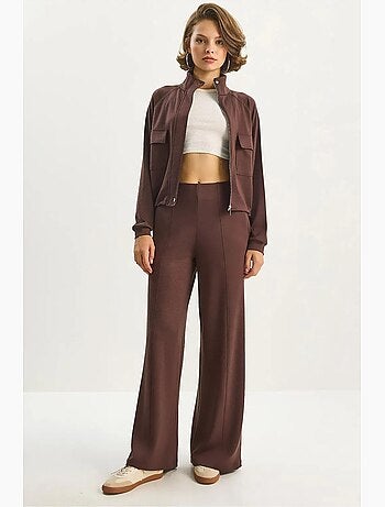 Conjunto de dos piezas con capucha, manga larga y cordón ajustable lucci