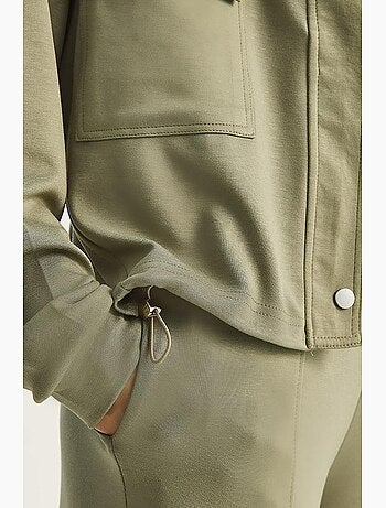 Conjunto de dos piezas con capucha, manga larga y cordón ajustable lucci