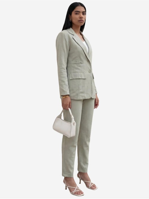 Conjunto de dos piezas con cuello de chaqueta abotonado my fashion - Kiabi Conjunto de dos piezas con cuello de chaqueta abotonado my fashion - Kiabi