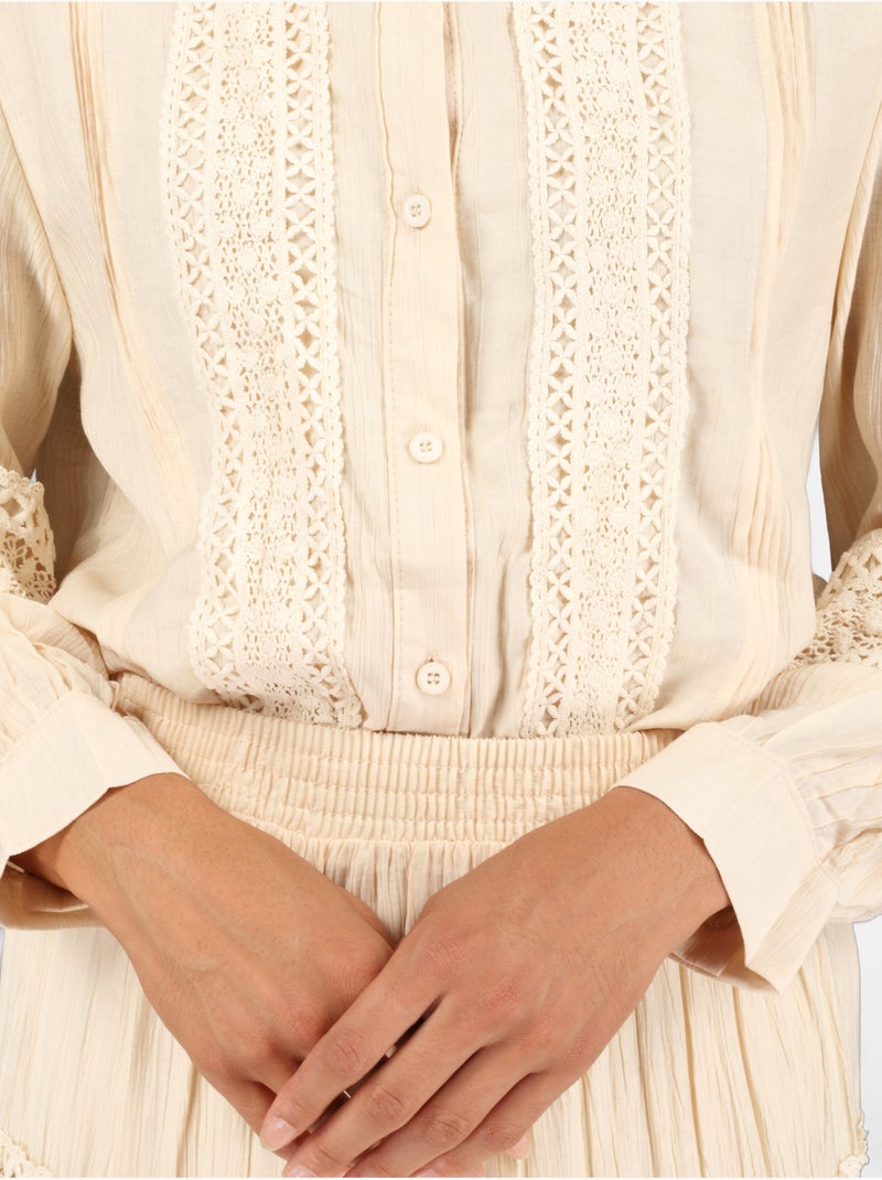 Conjunto de dos piezas Crema - Kiabi