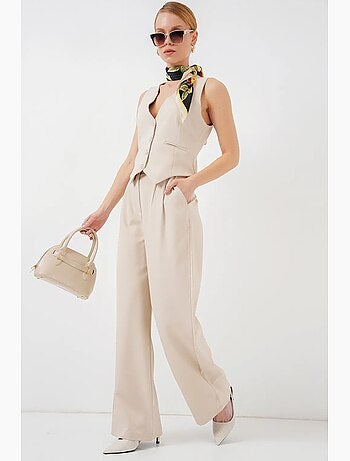 Conjunto de dos piezas de chaleco y pantalón bdart