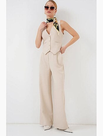 Conjunto de dos piezas de chaleco y pantalón bdart