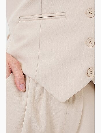 Conjunto de dos piezas de chaleco y pantalón bdart