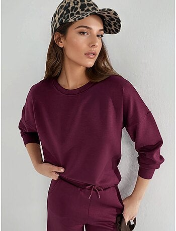 Conjunto de dos piezas de cintura alta y pierna ancha hiccup