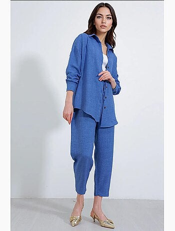 Conjunto de dos piezas de lino bdart