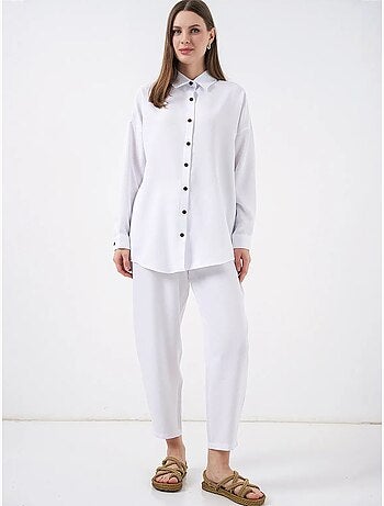 Conjunto de dos piezas de lino bdart