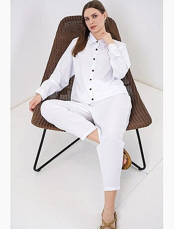 Conjunto de dos piezas de lino bdart