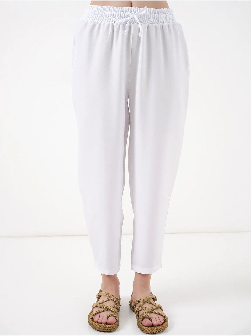 Conjunto de dos piezas de lino bdart Blanco - Kiabi