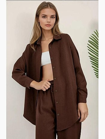 Conjunto de dos piezas de lino bdart