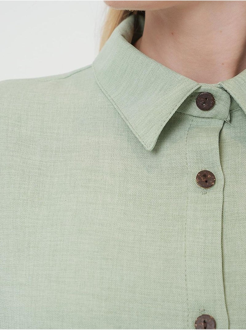 Conjunto de dos piezas de lino bdart Verde menta - Kiabi