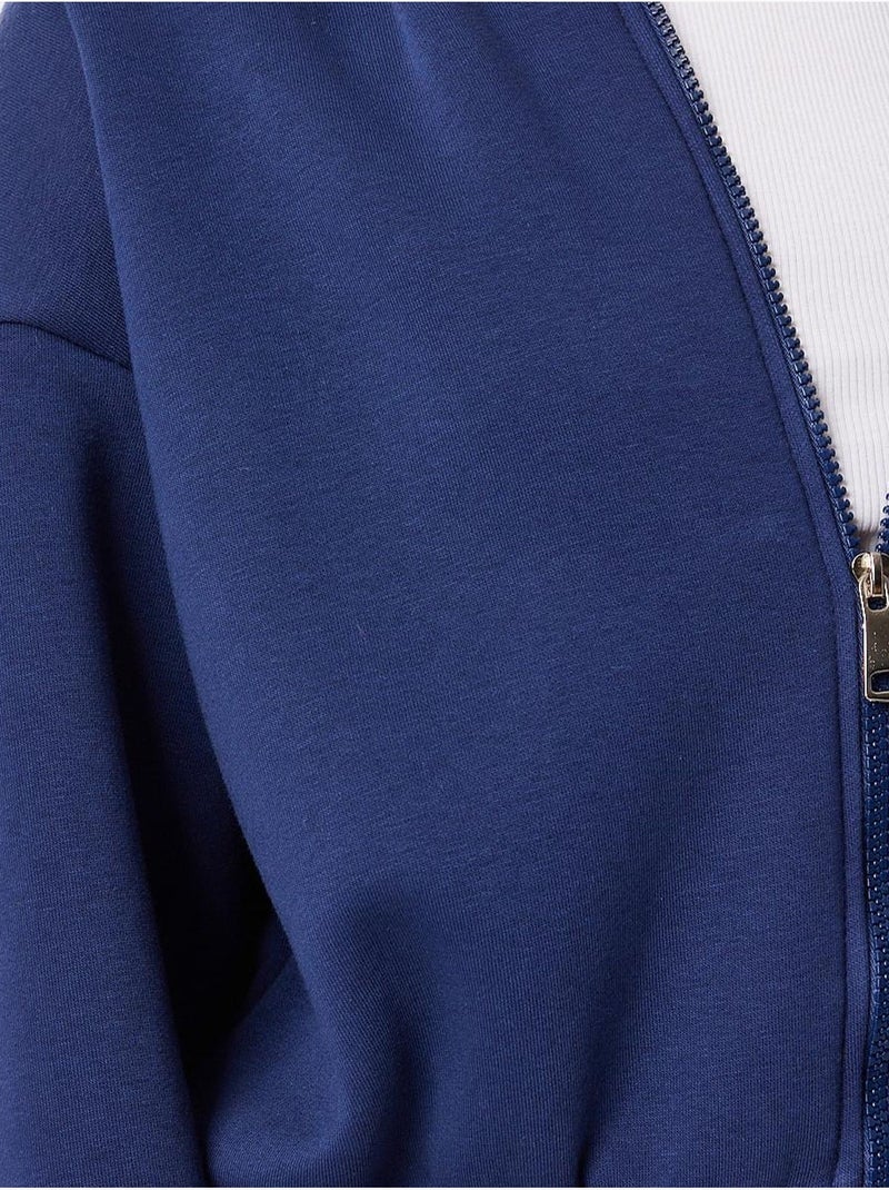 Conjunto de dos piezas de manga larga con capucha istanbul Azul marino - Kiabi