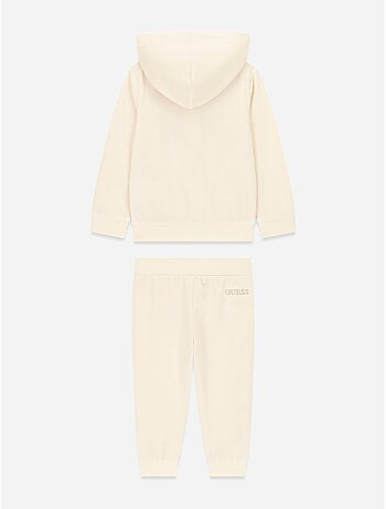 Conjunto de dos piezas: sudadera con capucha y pantalón - guess kids