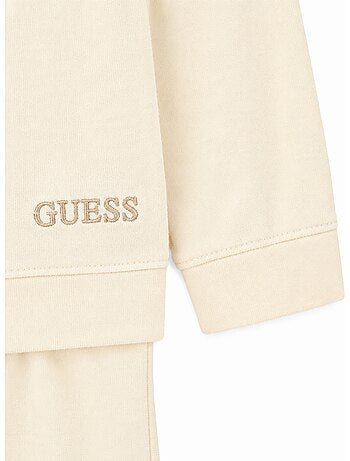 Conjunto de dos piezas: sudadera con capucha y pantalón - guess kids