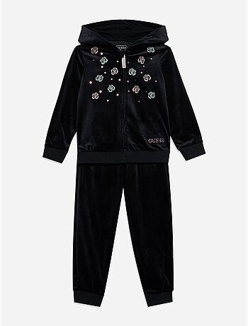 Conjunto de dos piezas: sudadera con capucha y pantalón - guess kids