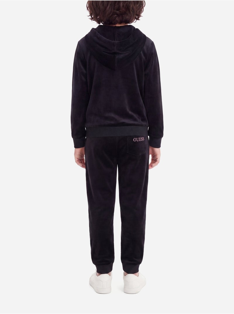 Conjunto de dos piezas: sudadera con capucha y pantalón - guess kids Negro - Kiabi