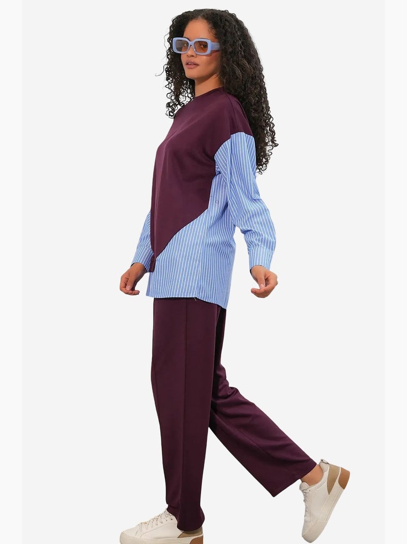 Conjunto de dos piezas tejido a rayas bdart Multicolor - Kiabi