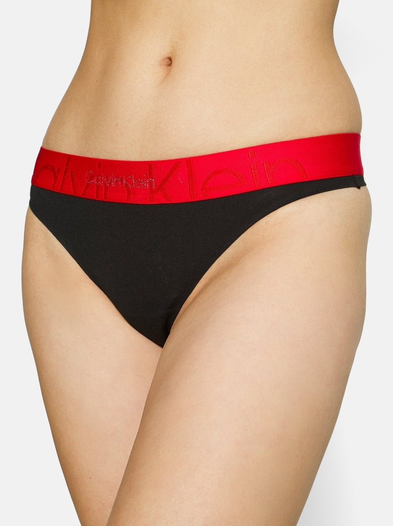 Conjunto de dos piezas (top y braguita) - calvin klein Negro - Kiabi