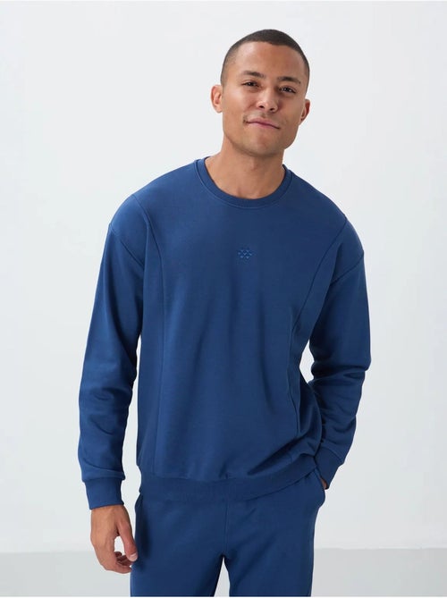 Conjunto de felpa de algodón y poliéster para hombre con sudadera y pantalón tommy - Kiabi