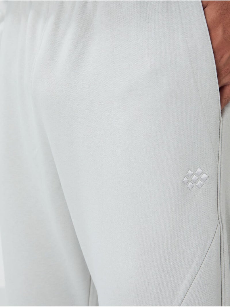Conjunto de felpa de algodón y poliéster para hombre con sudadera y pantalón tommy Gris claro - Kiabi