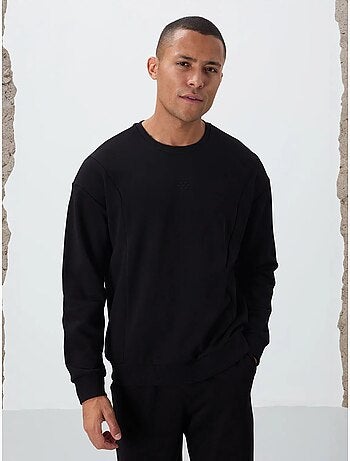 Conjunto de felpa de algodón y poliéster para hombre con sudadera y pantalón tommy