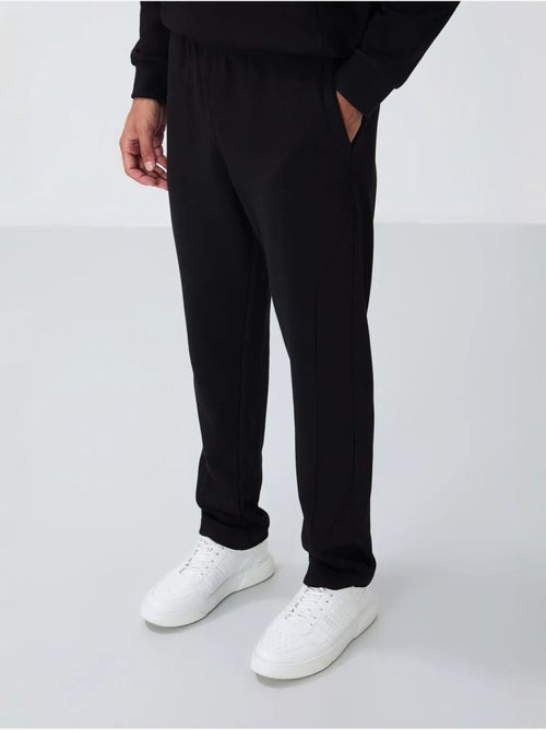 Conjunto de felpa de algodón y poliéster para hombre con sudadera y pantalón tommy - Kiabi