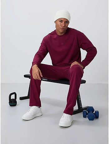 Conjunto de felpa de algodón y poliéster para hombre con sudadera y pantalón tommy