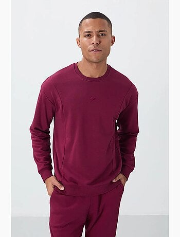 Conjunto de felpa de algodón y poliéster para hombre con sudadera y pantalón tommy