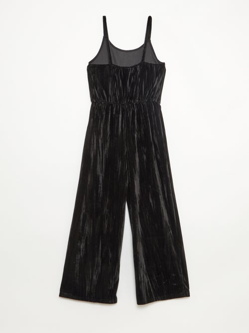 Conjunto de fiesta camiseta + mono de tirantes - Kiabi