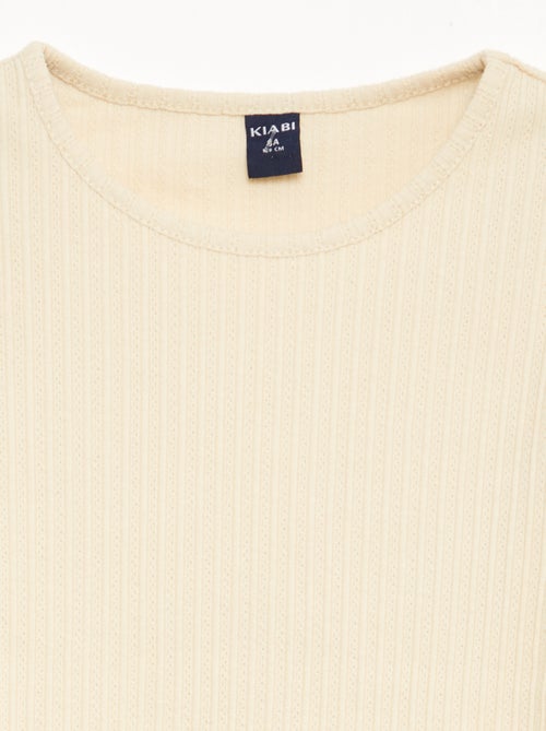 Conjunto de fiesta camiseta + mono de tirantes - Kiabi