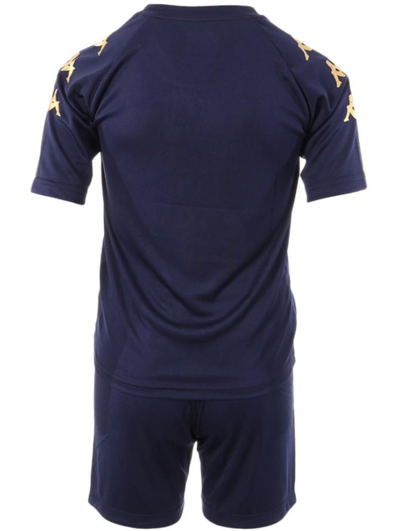 Conjunto de Fútbol Kappa para Niño Azul - Kiabi
