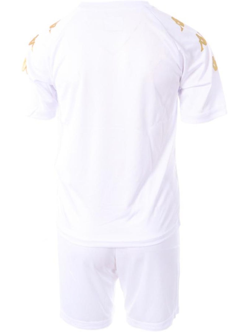 Conjunto de Fútbol Kappa para Niño Blanco - Kiabi