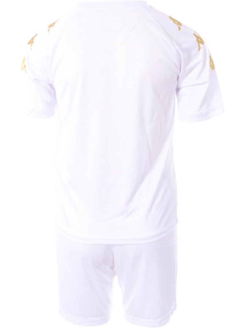 Conjunto de Fútbol Kappa para Niño Blanco - Kiabi