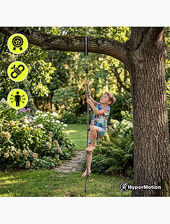 Conjunto de Gimnasia 6 en 1 HyperMotion - Parque de Juegos para Casa/Jardín - 100 kg