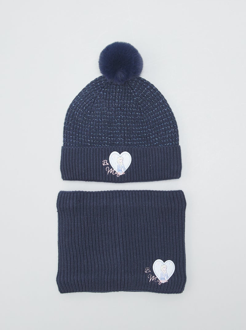 Conjunto de gorro + braga 'Frozen'  - 2 piezas ROSA - Kiabi