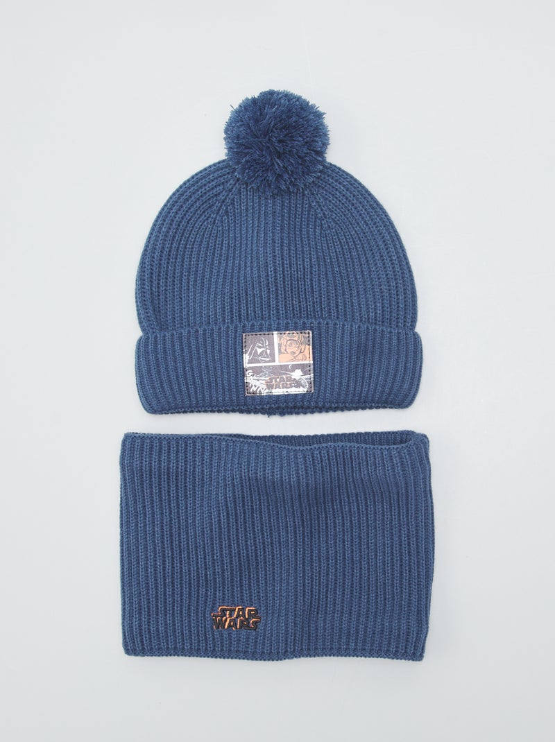 Conjunto de gorro + braga 'Star Wars'  - 2 piezas AZUL - Kiabi