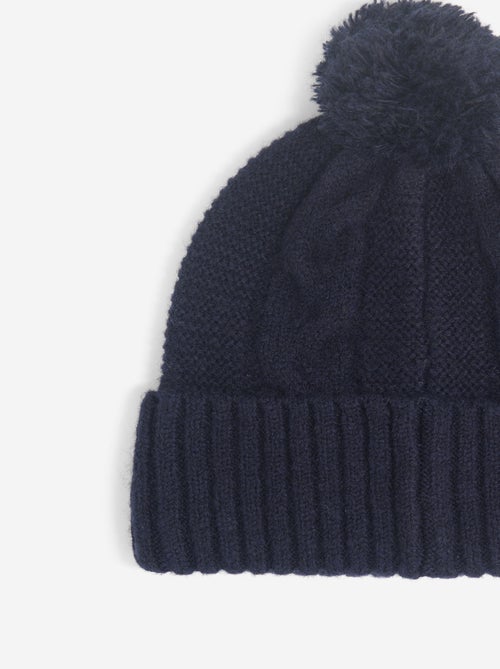 Conjunto de gorro de punto y braga de cuello - 2 piezas - Kiabi